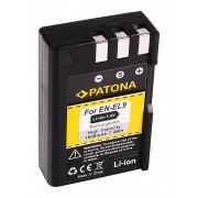 Baterija (akumuliatorius) foto-video kamerai NIKON EN-EL9  D3000 D40 7,4V 1000mAh (1040)