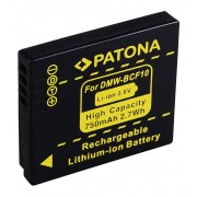 Baterija (akumuliatorius) foto-video kamerai Panasonic DMW-BCF10 Lumix DMC-FS7 FS12  3,6V 750mAh  (1048)