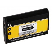 Baterija (akumuliatorius) foto-video kamerai EN-EL11 CoolPix S550   3,7V 600mAh (1073)