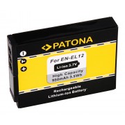 Baterija (akumuliatorius) foto-video kamerai Nikon EN-EL12 Coolpix AW100  3,7V 950mAh (1088)