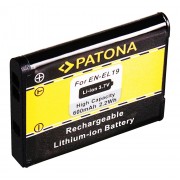 Baterija (akumuliatorius) foto-video kamerai Nikon EN-EL19 CoolPix S2500 3,7V 600mAh (1090)