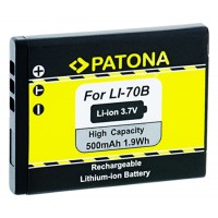 Baterija (akumuliatorius) foto-video kamerai Olympus Li-70b FE FE4020 3,7V 500mAh  ( 1093)