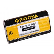 Baterija (akumuliatorius) foto-video kamerai Kodak Klic-8000 Easyshare Z1012 IS 3,7V 1300mAh (1116)