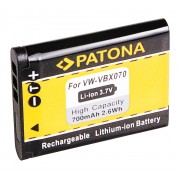 Baterija (akumuliatorius) foto-video kamerai PENTAX D-Li88, DB-L80 3,7V 700mAh (1132)