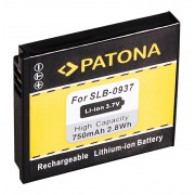 Baterija (akumuliatorius) foto-video kamerai Samsung SLB-0937 Digimax CL5 L730 3,7V 750mAh (1179)