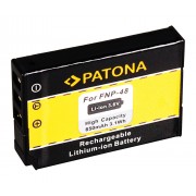 Baterija (akumuliatorius) foto-video kamerai FUJI NP-48 QX1  3,6V 850mAh (1201)