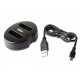Maitinimo adapteris (kroviklis)  USB Pentax D-Li50 / Samsung SLB-1674 (800114539)