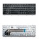 Klaviatūra Qoltec HP Probook 4540, 4540s su rėmeliu (50617)