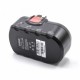 Baterija (akumuliatorius) elektriniam įrankiui BOSCH BAT025, BAT180  18V NI-MH, 2000mAh (800114123)TR