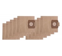 10x dulkių siurblio popieriniai maišeliai, tinkamas AEG GR.28 ir kitiems (9509)PAT