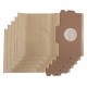 5x dulkių siurblio popieriniai maišeliai, tinkamas AEG Gr. 11/13 ir kitiems (9528)PAT