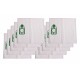 10x dulkių siurblio mikro vilna  maišeliai, tinkamas Numatic NVM-1CH, 604015 ir kitiems (9518)PAT