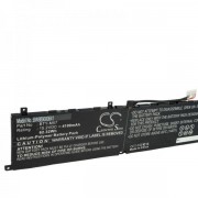 Baterija (akumuliatorius) kompiuteriui MSI GP66, Leopard 10UG BTY-M57 15,2V 4100mAh(889000641)